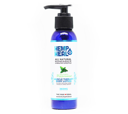 Muscle Therapy Lotion CBD Cream by HempHeal