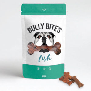 Bully Bits wild salmon cbd treats for dogs by Miss Envy product image