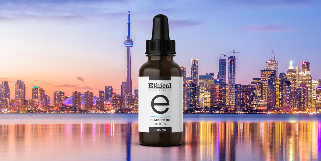 visualize product available for purchase cbd oil in toronto