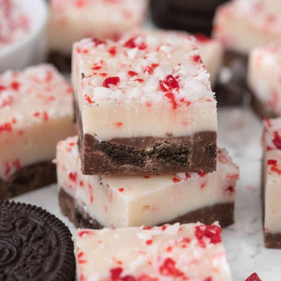 visualize CBD infused peppermint bark application