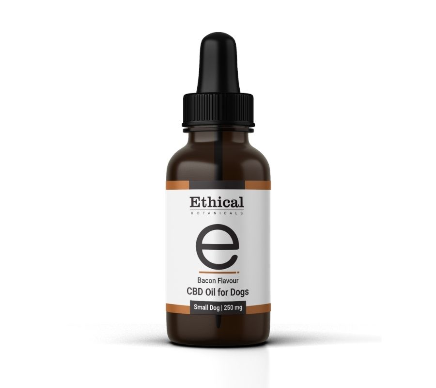 Bacon Flavoured CBD Oil for Dogs | Ethical Botanicals - 250mg