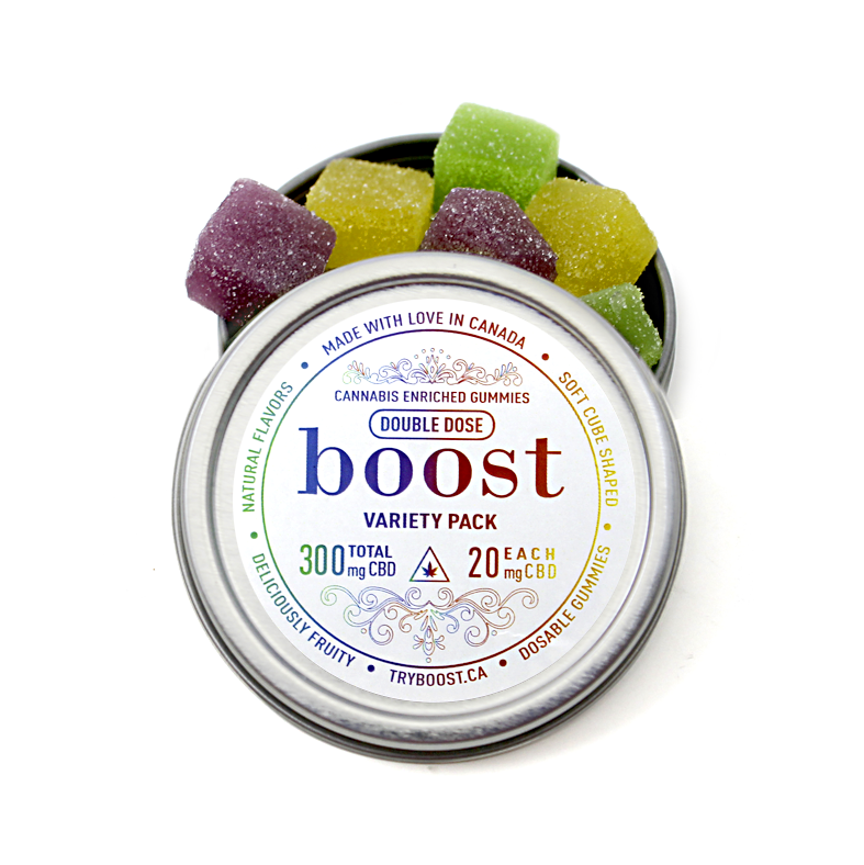 CBD Gummies Variety Pack by Boost Edibles