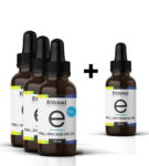 visulizes contents of 90-day supply pack full spectrum cbd oil, Ethical Botanicals