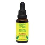 visualizes bottle of tincture for cats by hemp4paws
