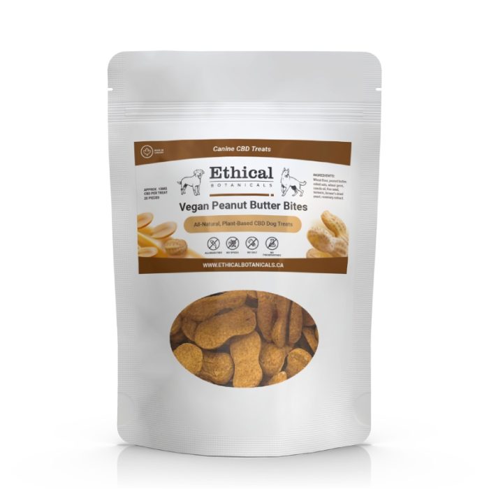Vegan Peanut Butter Bites - CBD Dog Treats